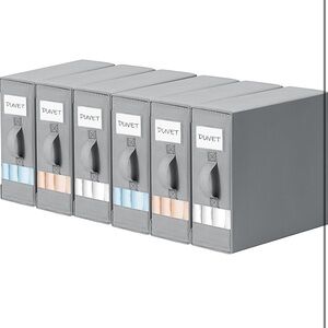 Bed sheet organizers and storage - Set of 6